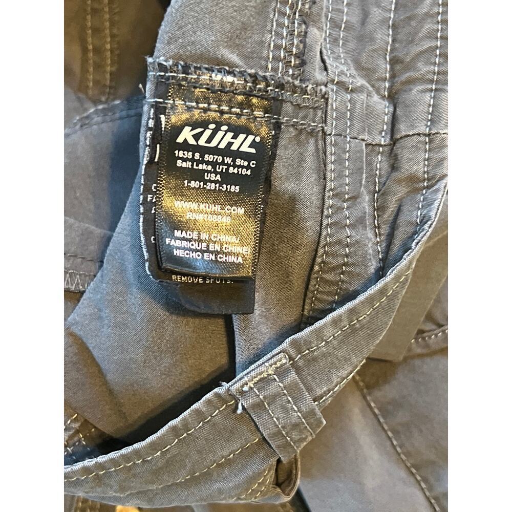KUHL Women’s Splash Roll Up Pant. Graphite. Size 12 - Picture 8 of 8